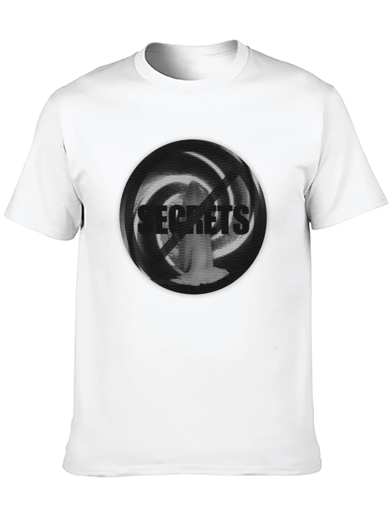 NO SECRETS W/ GHOSTLY FIGURE STANDING IN A VORTEX Classic Cotton Tee – Unisex Comfort For Any Season