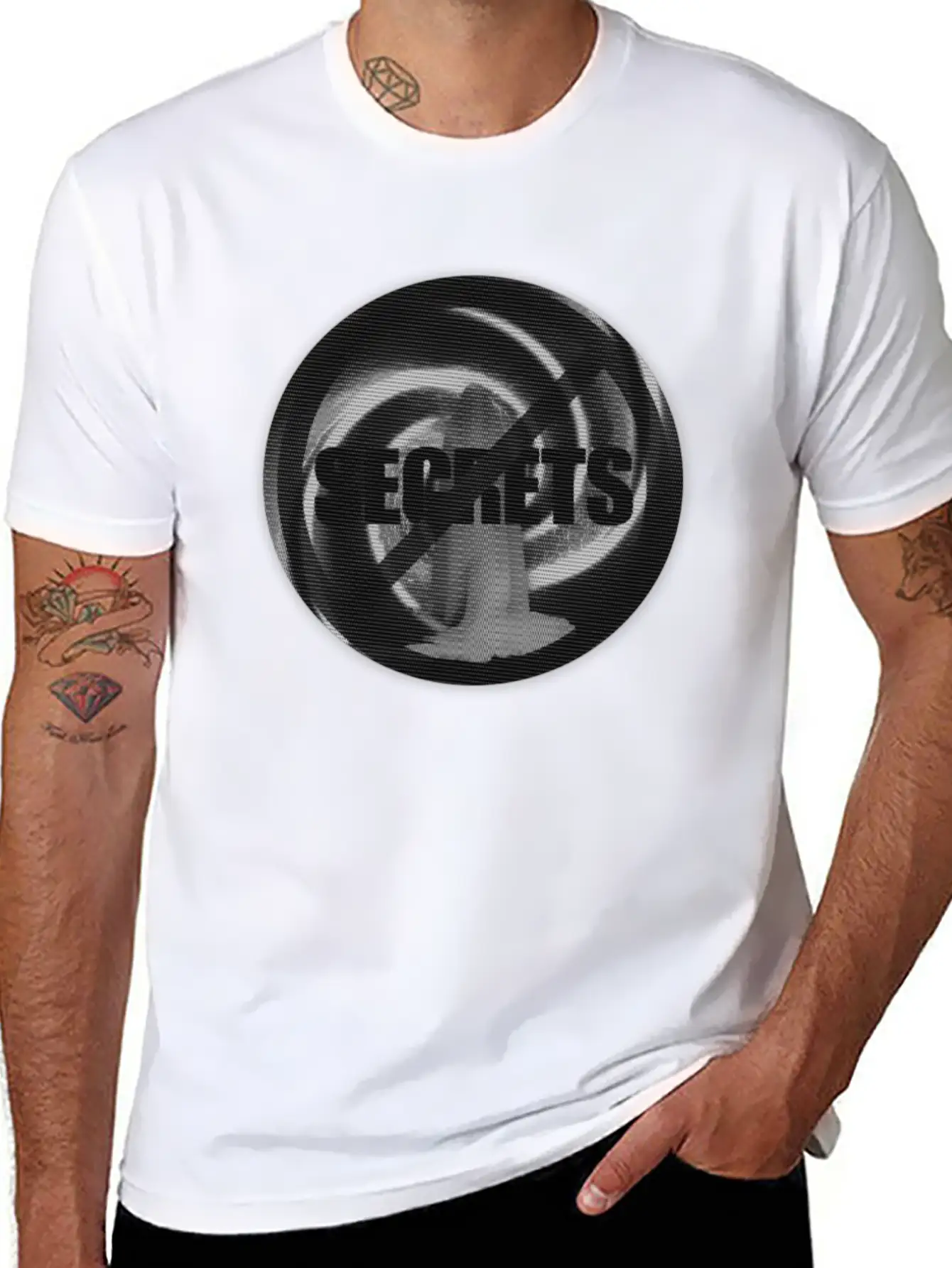 NO SECRETS W/ GHOSTLY FIGURE STANDING IN A VORTEX Classic Cotton Tee – Unisex Comfort For Any Season