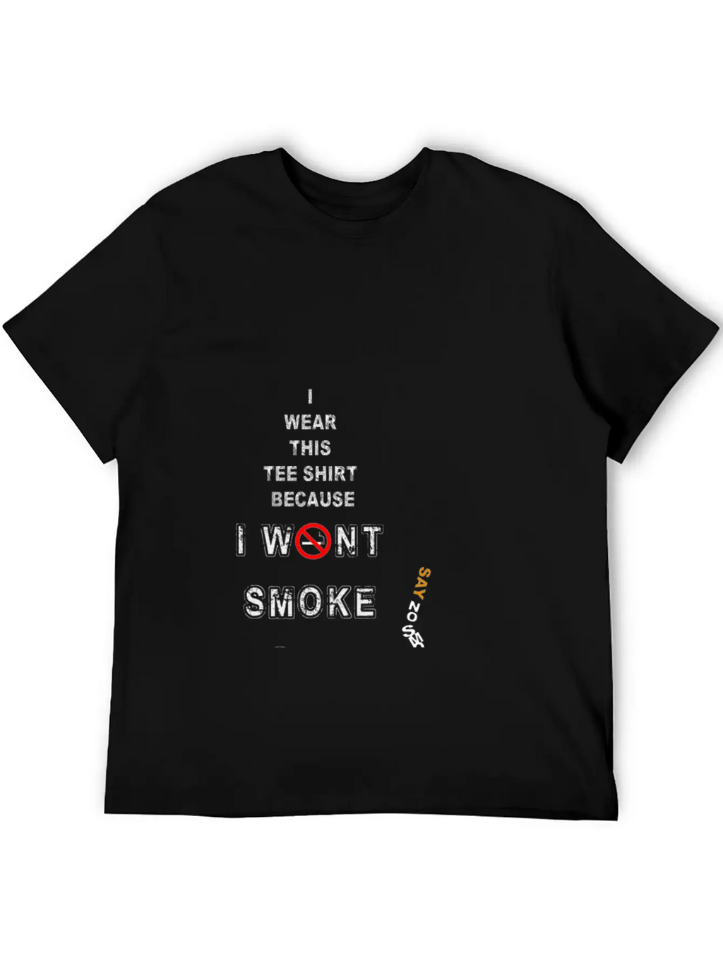 No Smoking Basic Graphic T-Shirt – Daily Comfort In Soft Cotton