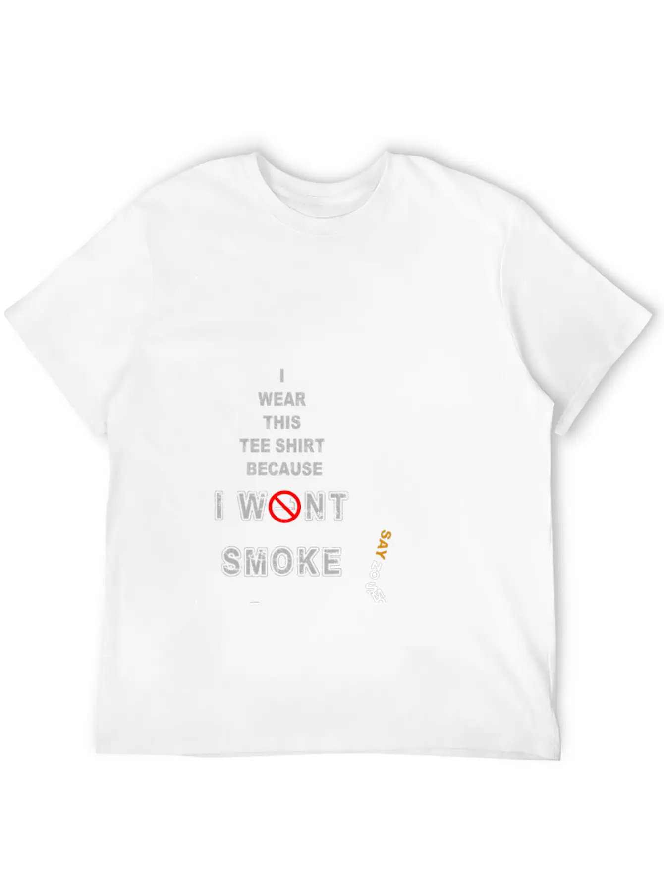 No Smoking Basic Graphic T-Shirt – Daily Comfort In Soft Cotton