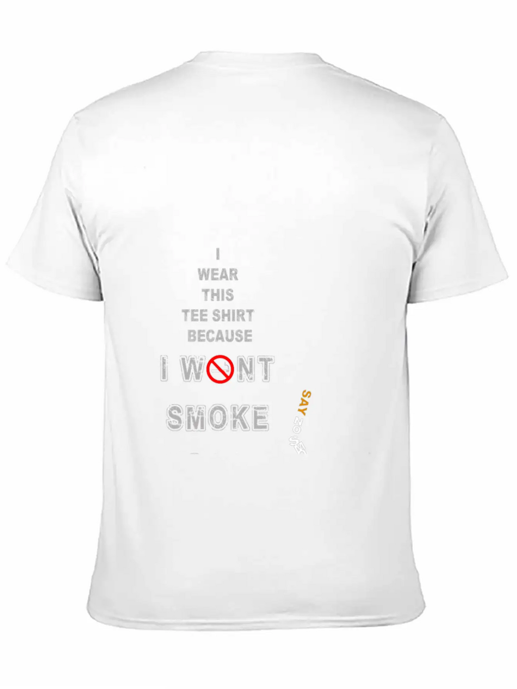 No Smoking Basic Graphic T-Shirt – Daily Comfort In Soft Cotton