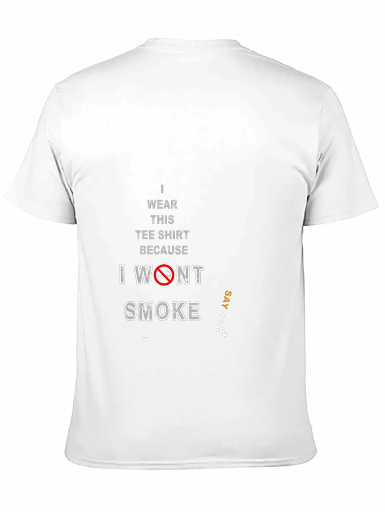 No Smoking Basic Graphic T-Shirt – Daily Comfort In Soft Cotton