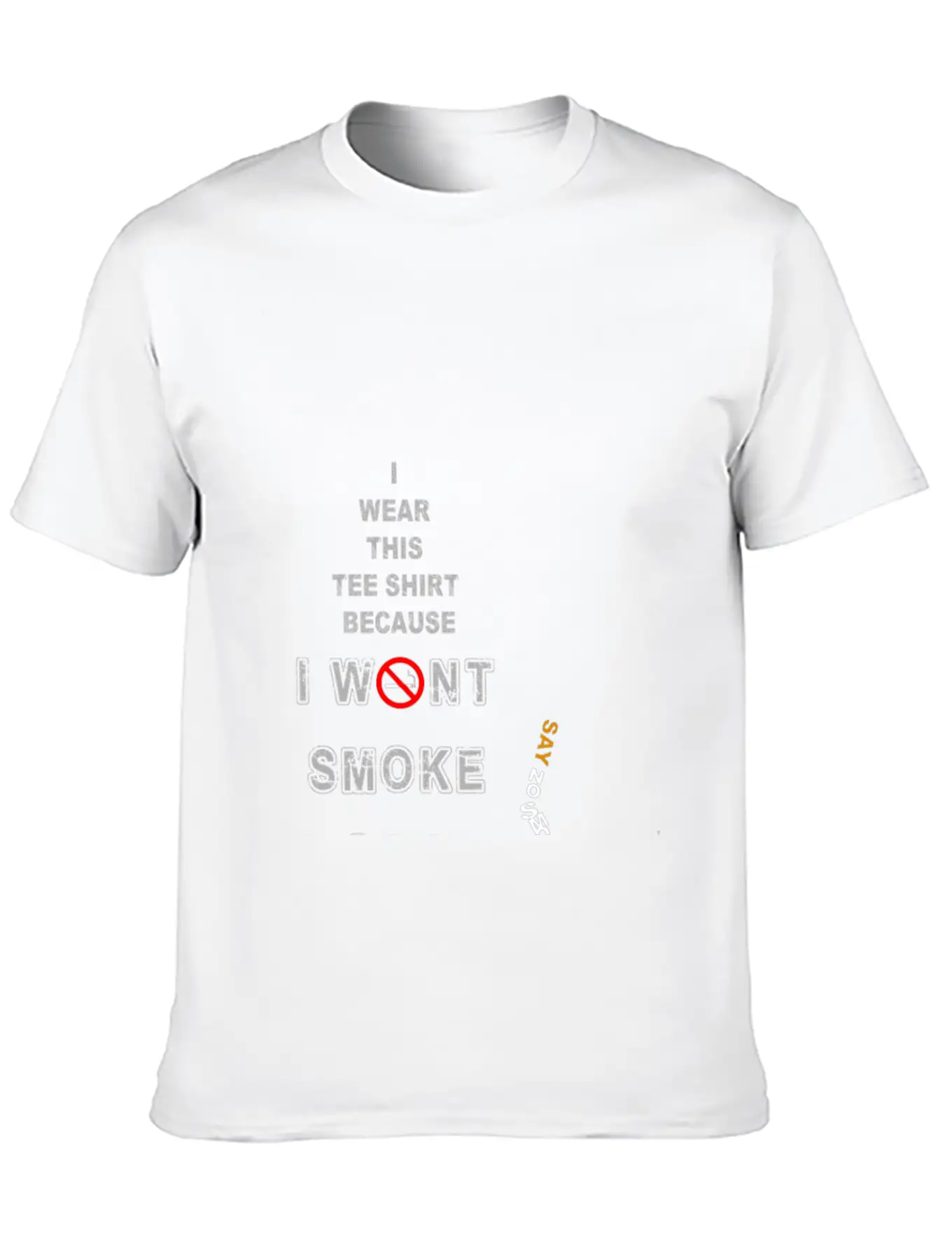 No Smoking Basic Graphic T-Shirt – Daily Comfort In Soft Cotton