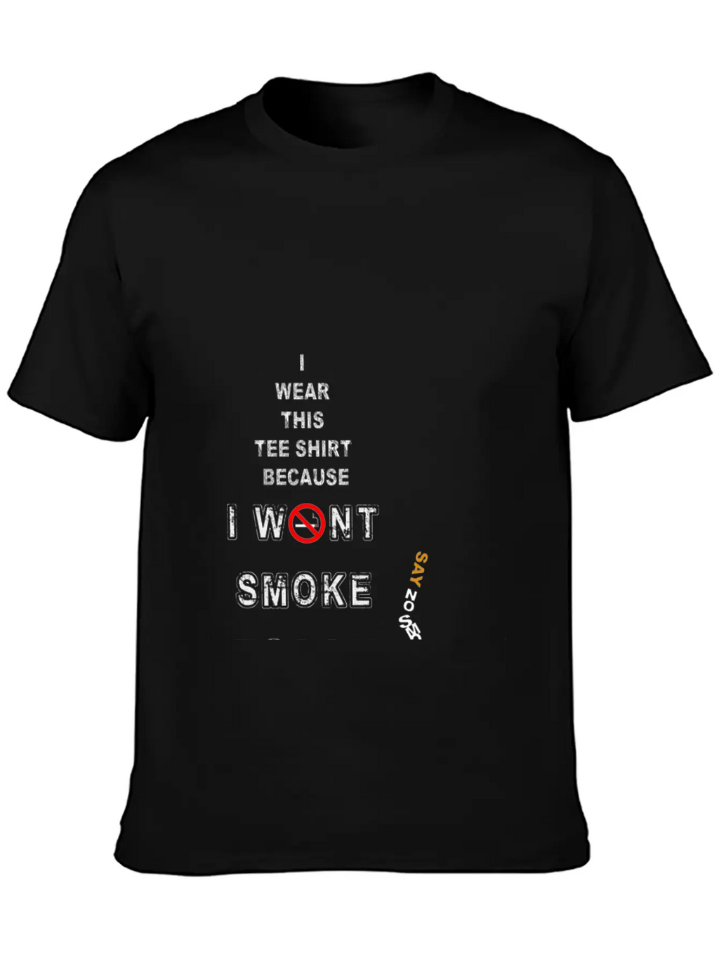 No Smoking Basic Graphic T-Shirt – Daily Comfort In Soft Cotton