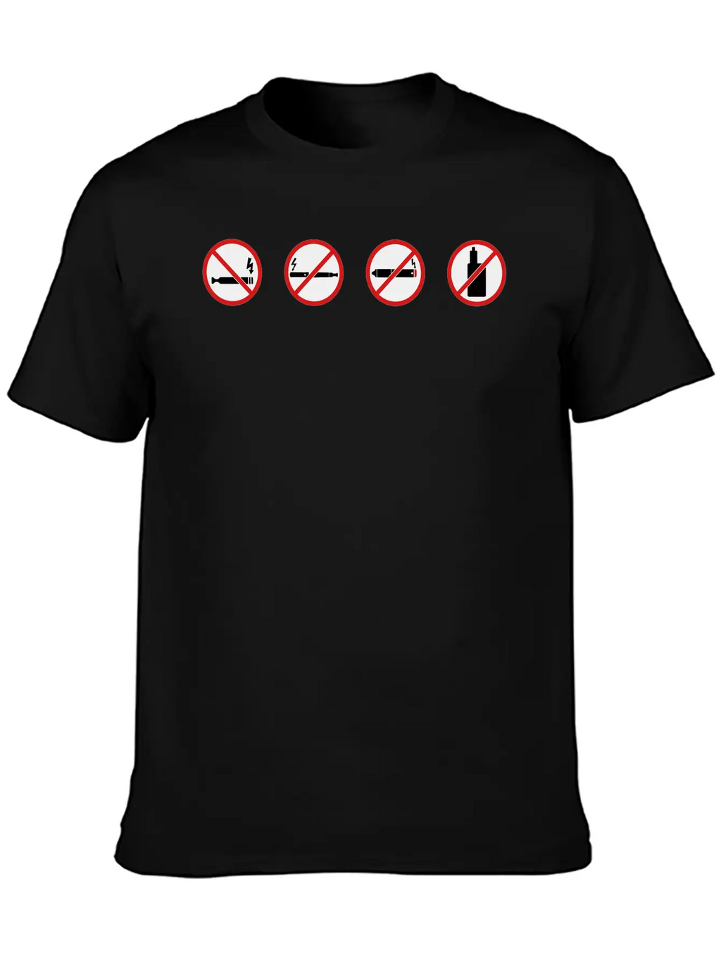 No Vaping Sign By Rones Classic Cotton Tee – Unisex Comfort For Any Season