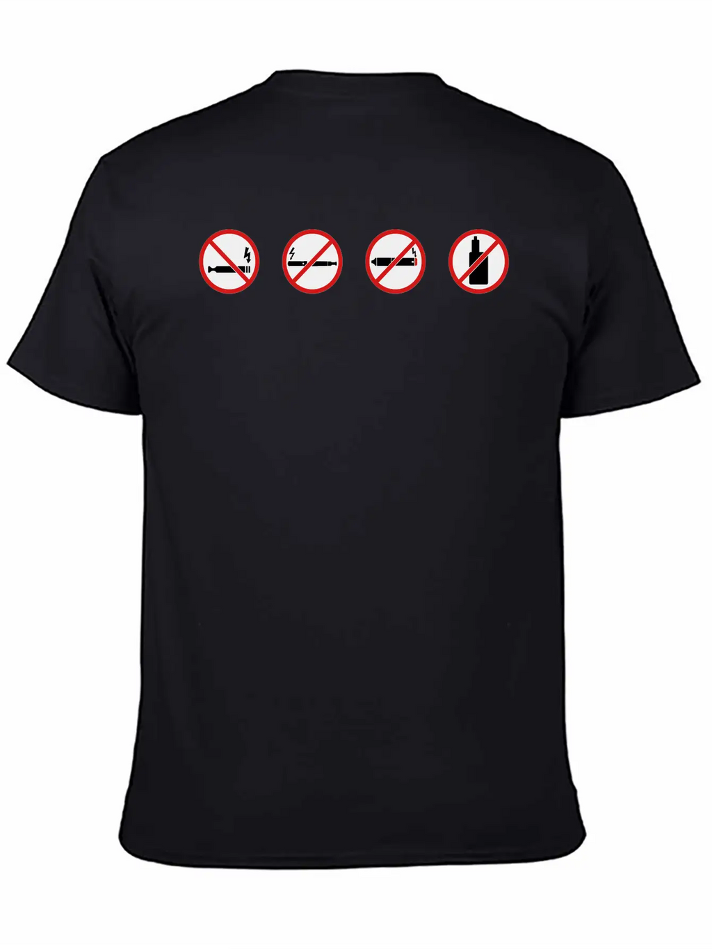 No Vaping Sign By Rones Classic Cotton Tee – Unisex Comfort For Any Season