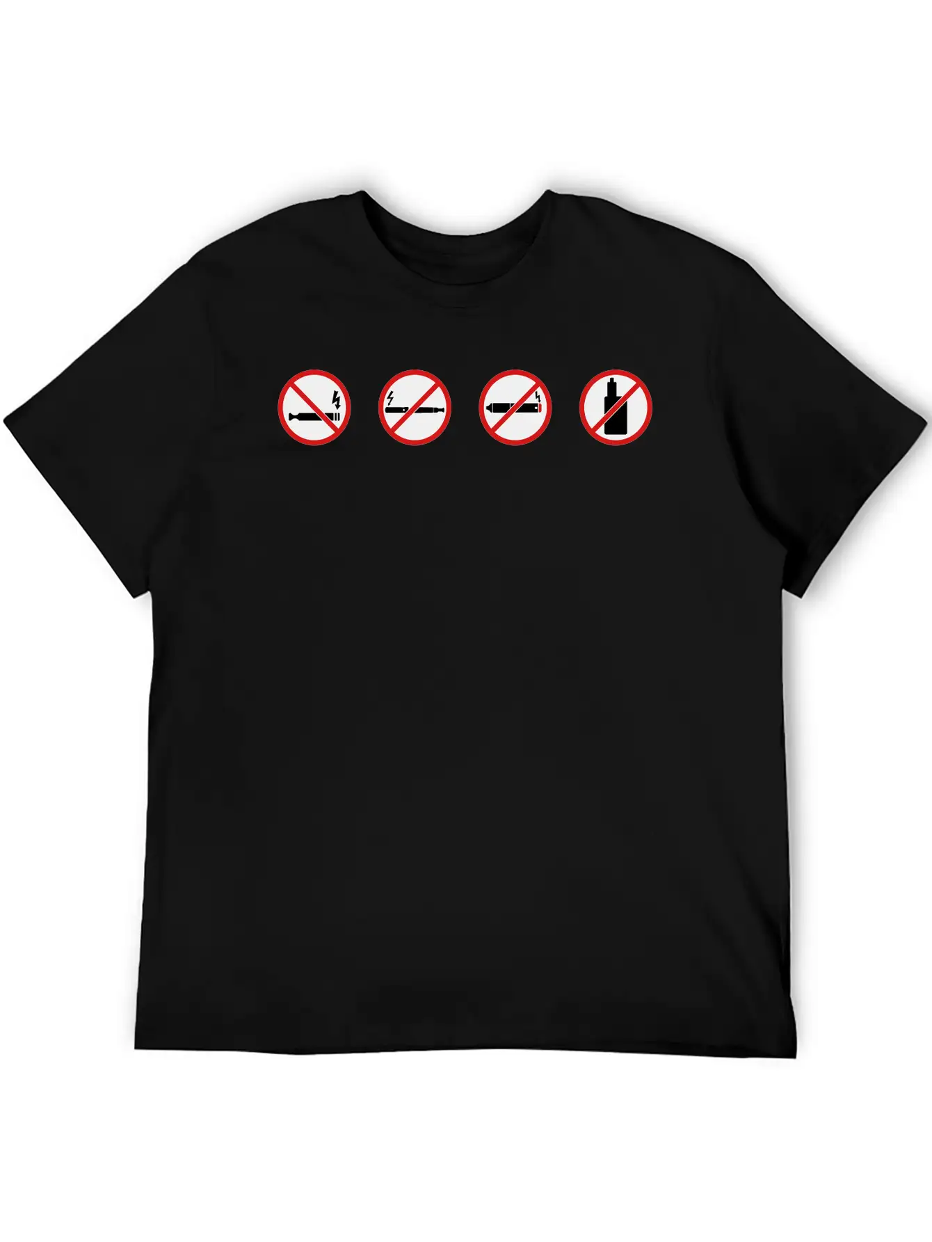 No Vaping Sign By Rones Classic Cotton Tee – Unisex Comfort For Any Season