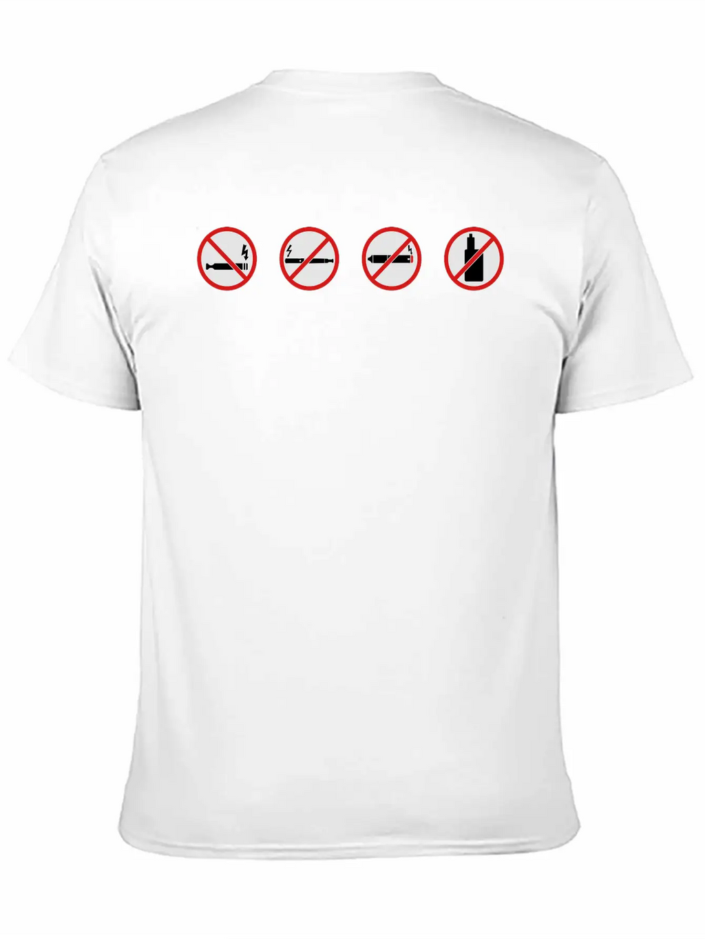 No Vaping Sign By Rones Classic Cotton Tee – Unisex Comfort For Any Season