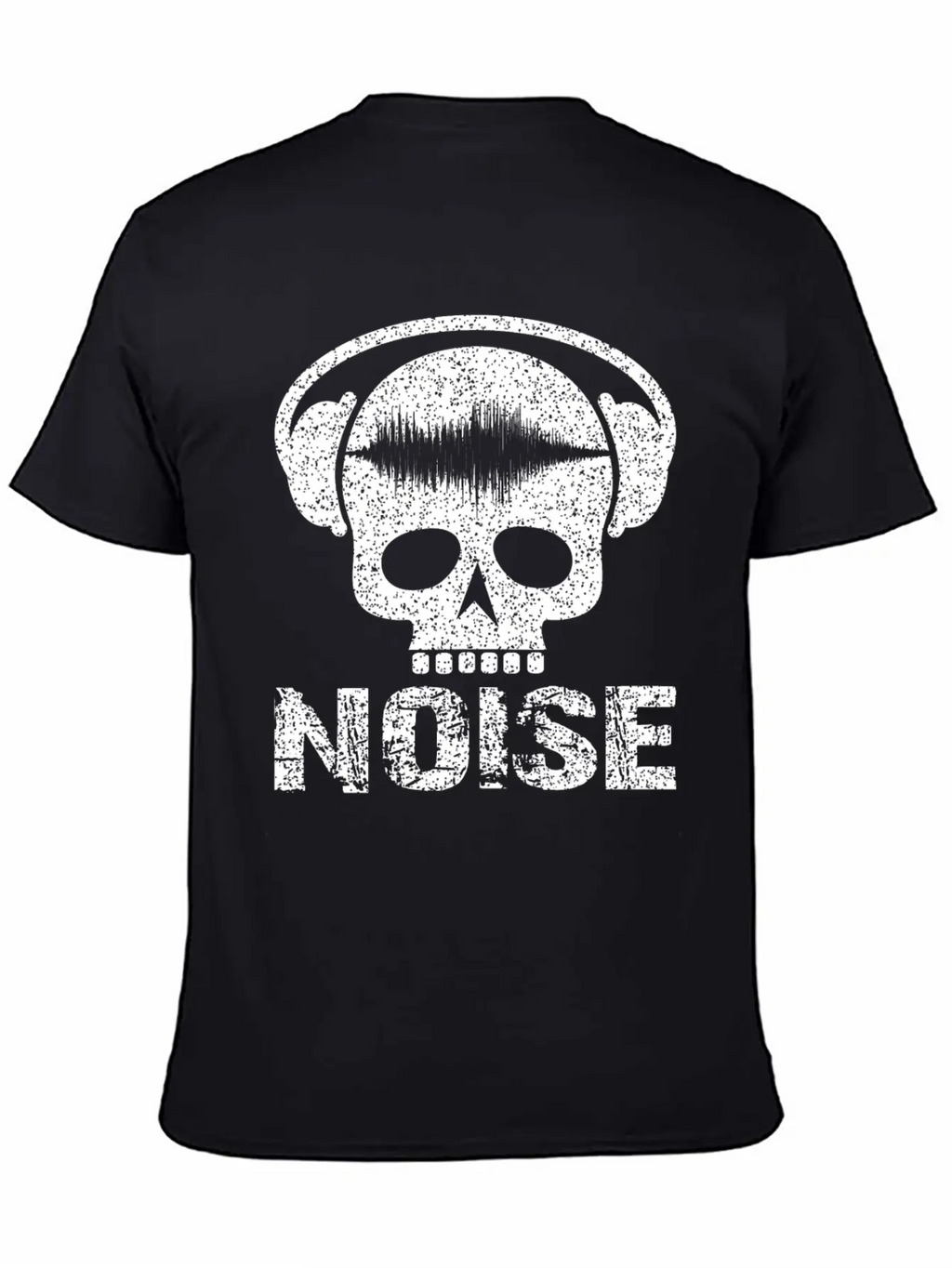 Noise Skull With Headset Unisex Casual T-Shirt – Clean Design For Daily Comfort
