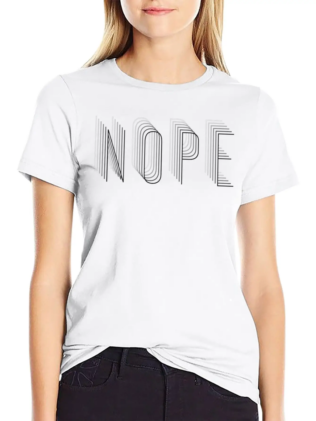 NOPE Classic Cotton Tee – Unisex Comfort For Any Season