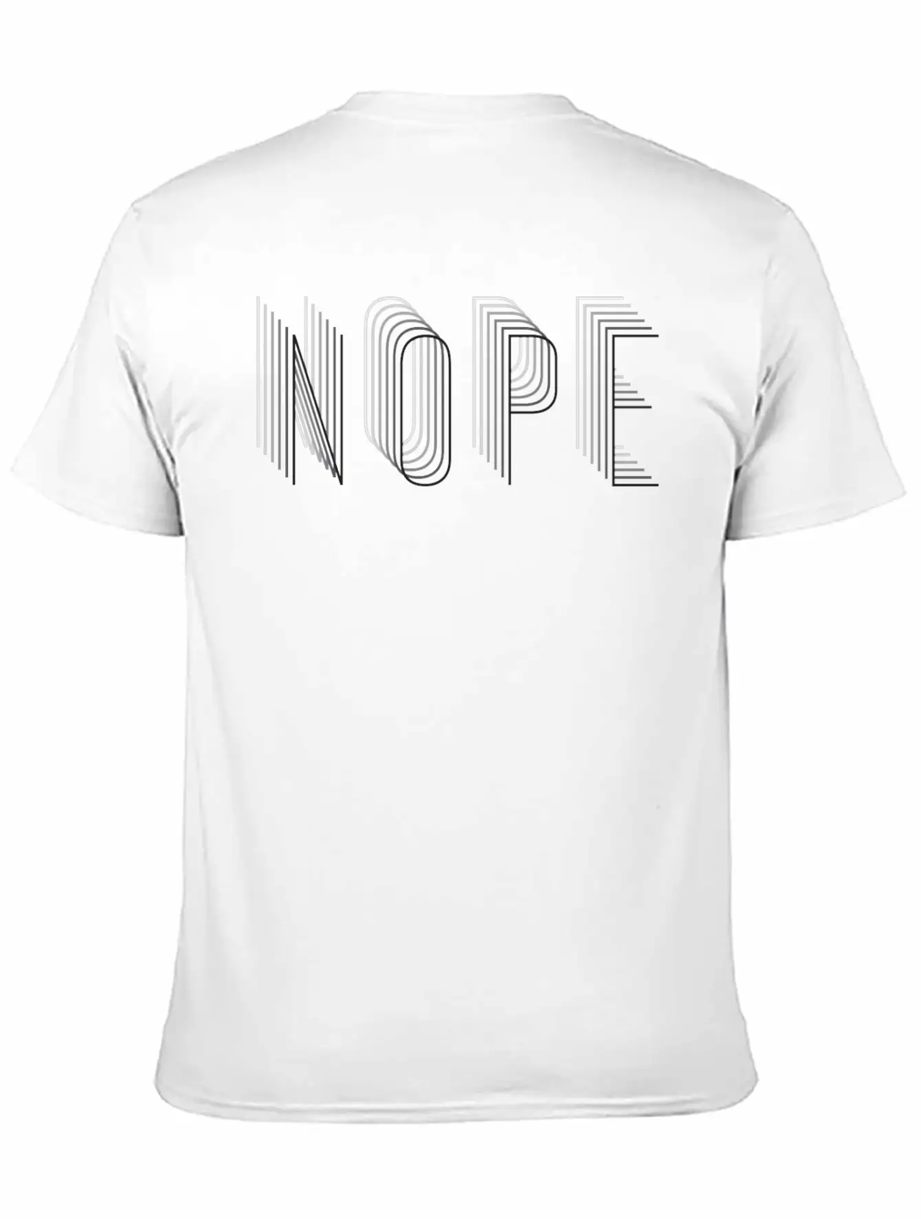 NOPE Classic Cotton Tee – Unisex Comfort For Any Season