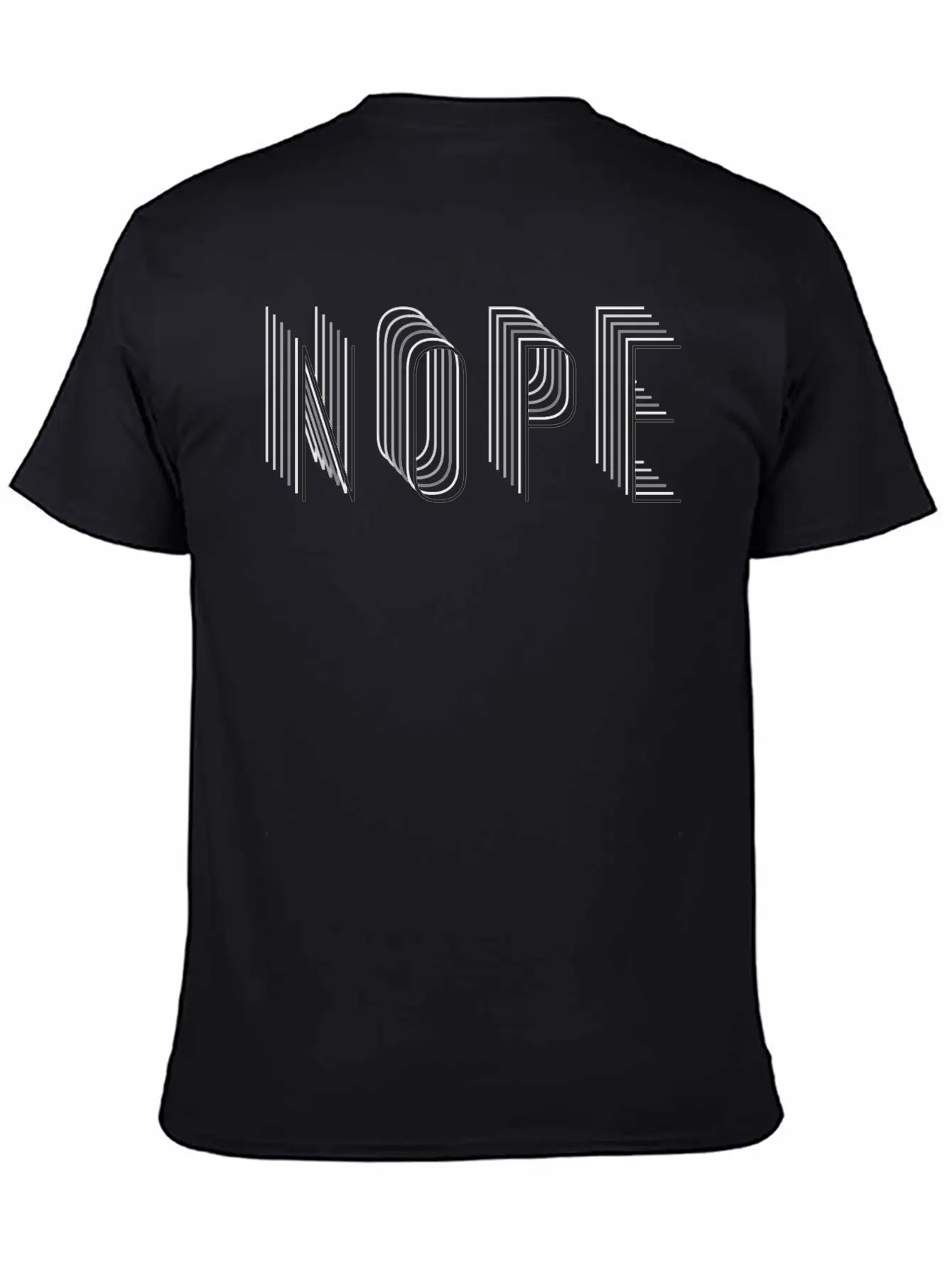 NOPE Classic Cotton Tee – Unisex Comfort For Any Season