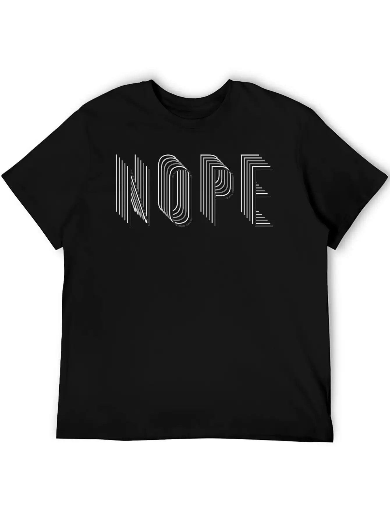 NOPE Classic Cotton Tee – Unisex Comfort For Any Season