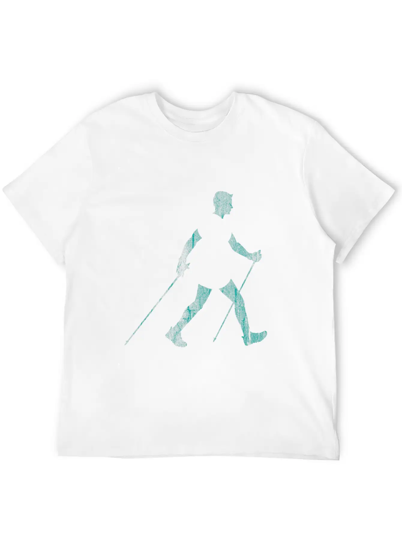 Nordic Walking Athlete Essential Cotton Tee For Daily Outfits – Unisex Style