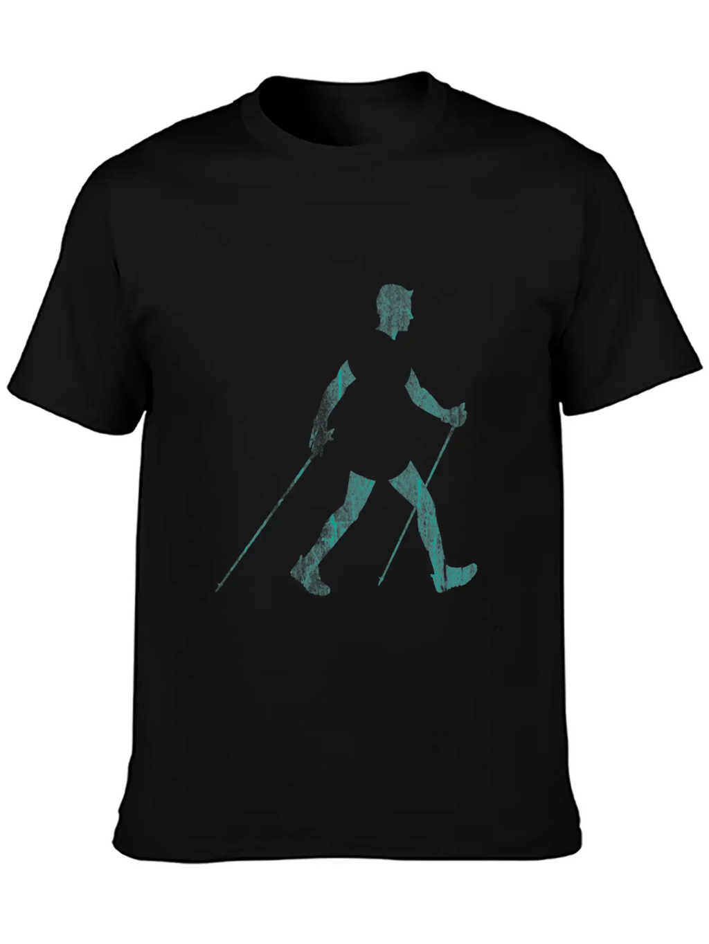 Nordic Walking Athlete Essential Cotton Tee For Daily Outfits – Unisex Style