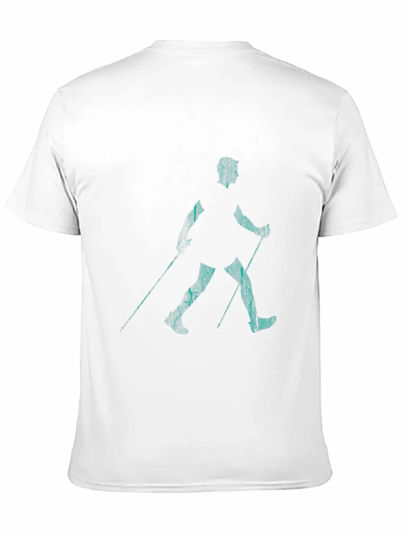 Nordic Walking Athlete Essential Cotton Tee For Daily Outfits – Unisex Style