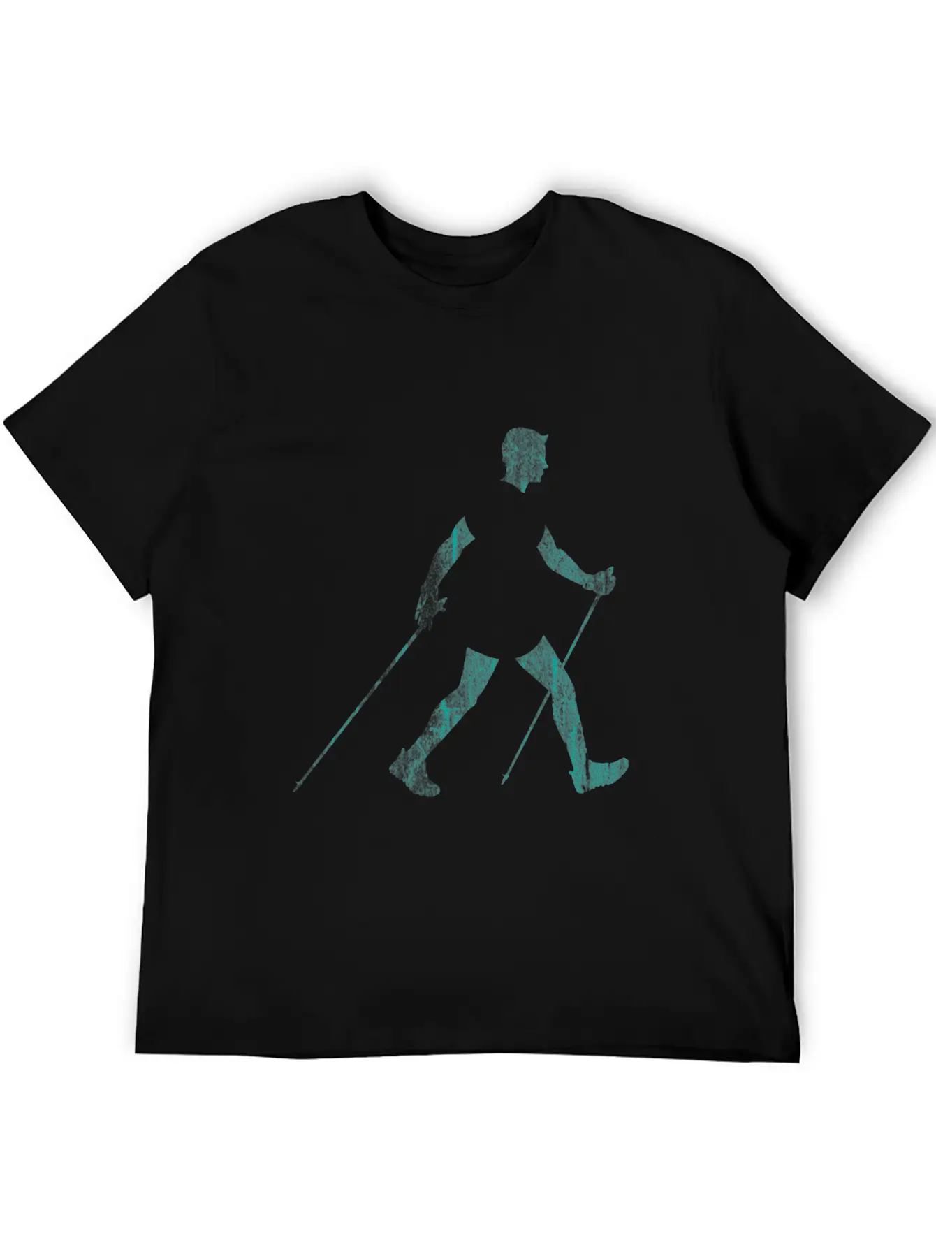 Nordic Walking Athlete Essential Cotton Tee For Daily Outfits – Unisex Style