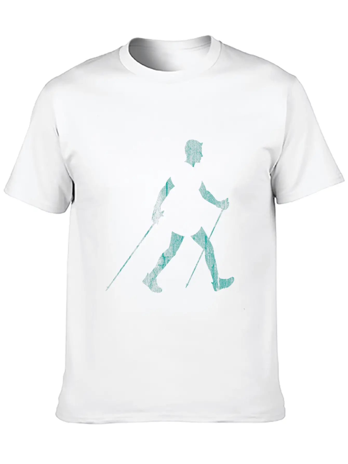 Nordic Walking Athlete Essential Cotton Tee For Daily Outfits – Unisex Style