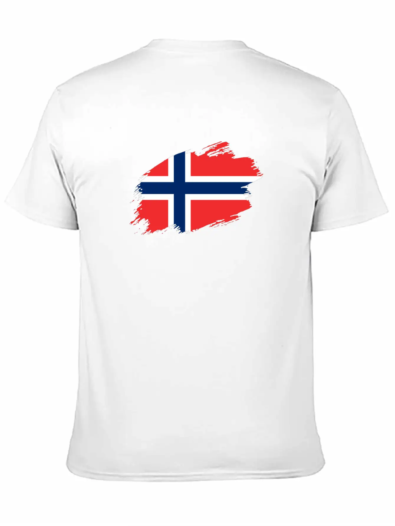 Norway Norwegian Flag Banner Relaxed Everyday Tee – Lightweight And Durable Cotton