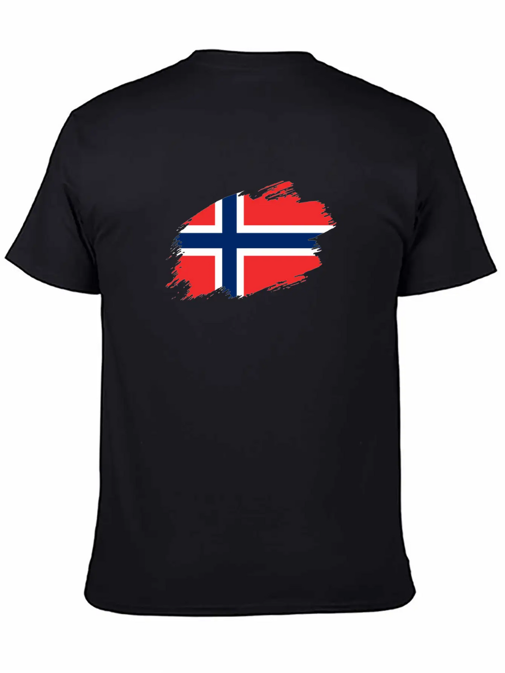 Norway Norwegian Flag Banner Relaxed Everyday Tee – Lightweight And Durable Cotton