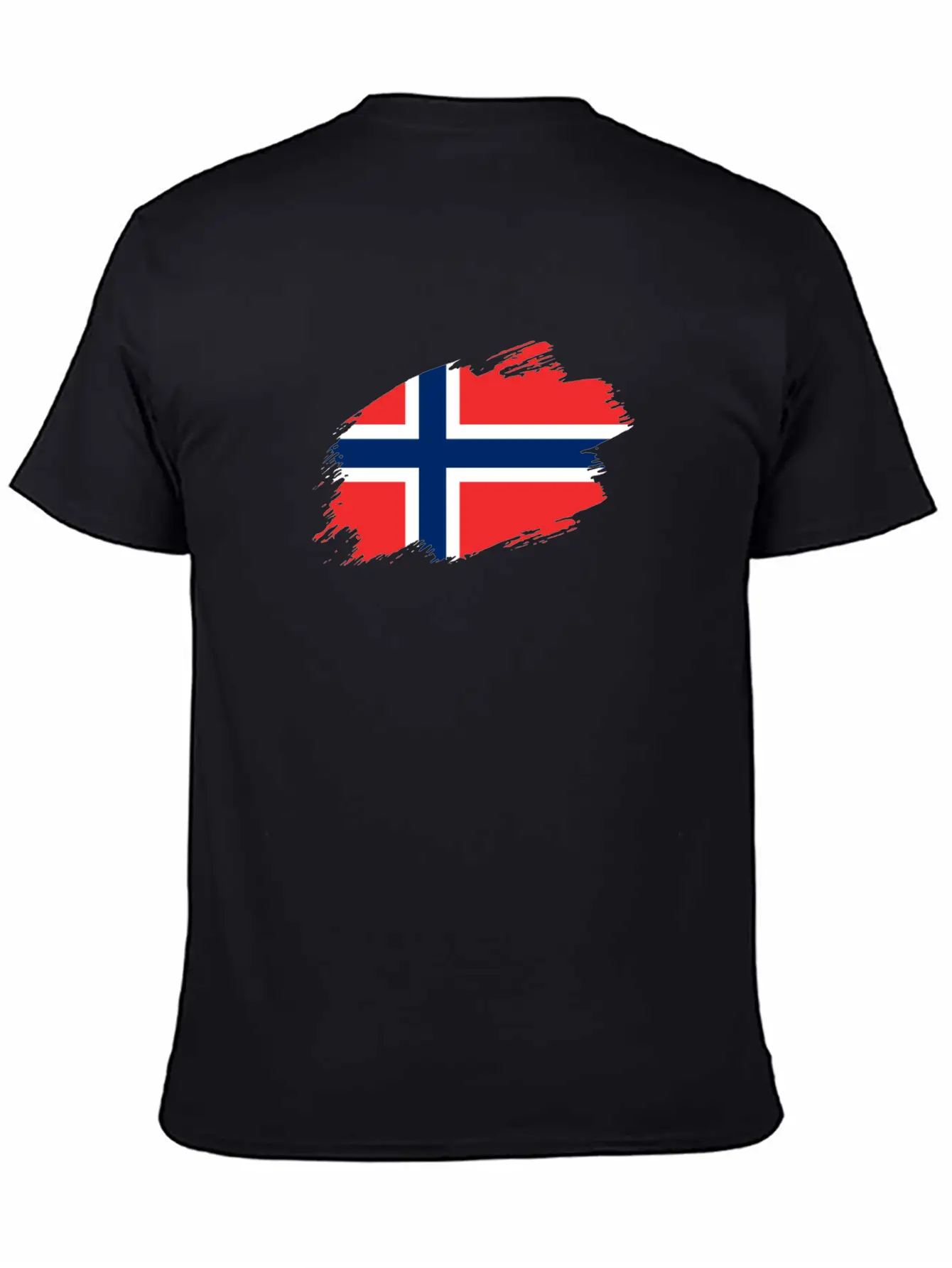 Norway Norwegian Flag Banner Relaxed Everyday Tee – Lightweight And Durable Cotton