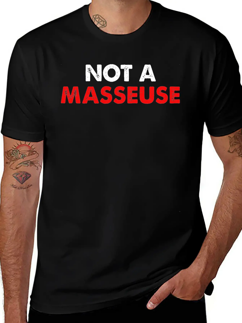 Not A Masseuse Massage Therapy Massage Classic Cotton Tee – Unisex Comfort For Any Season