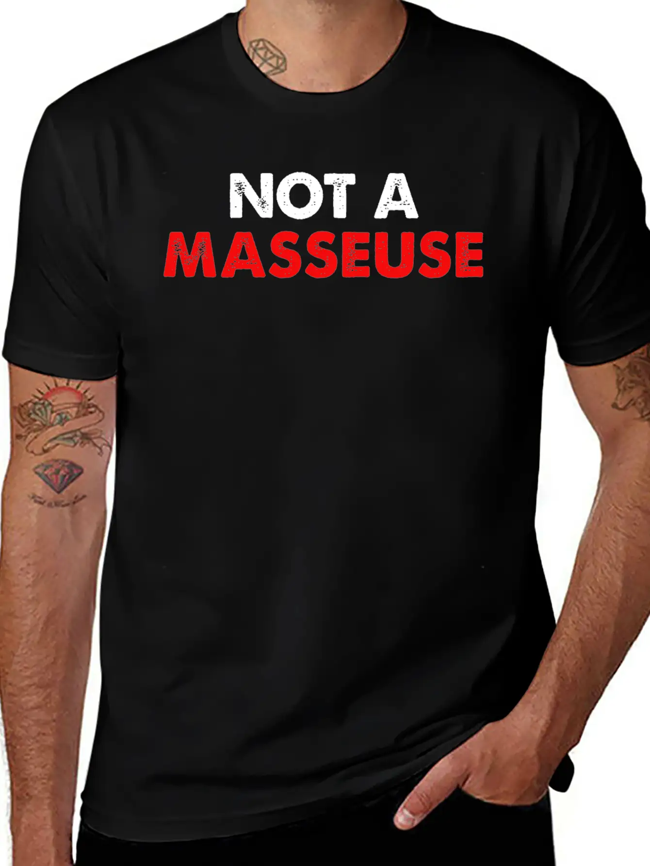 Not A Masseuse Massage Therapy Massage Classic Cotton Tee – Unisex Comfort For Any Season
