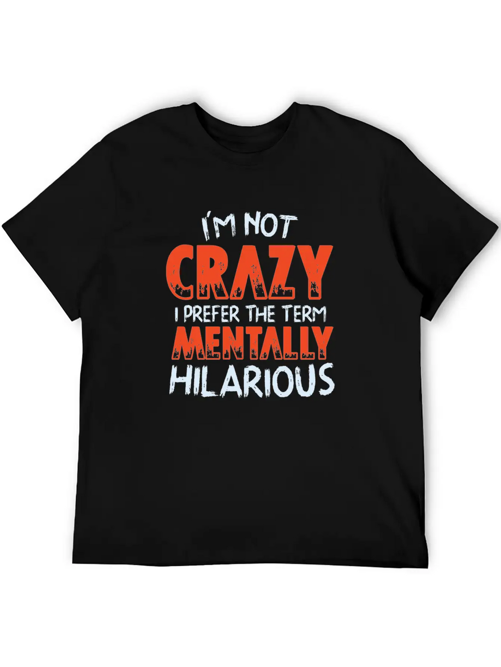 Not Crazy Essential Cotton Tee For Daily Outfits – Unisex Style