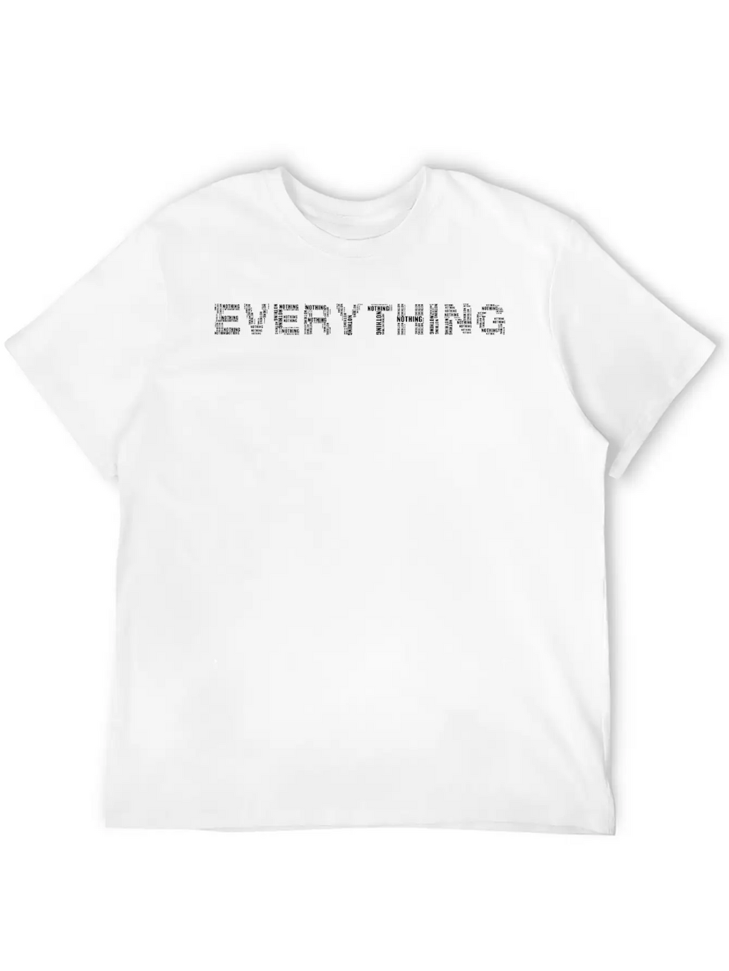 Not Everything Black Stylish Everyday T-Shirt – Unisex Basic Cotton Tee