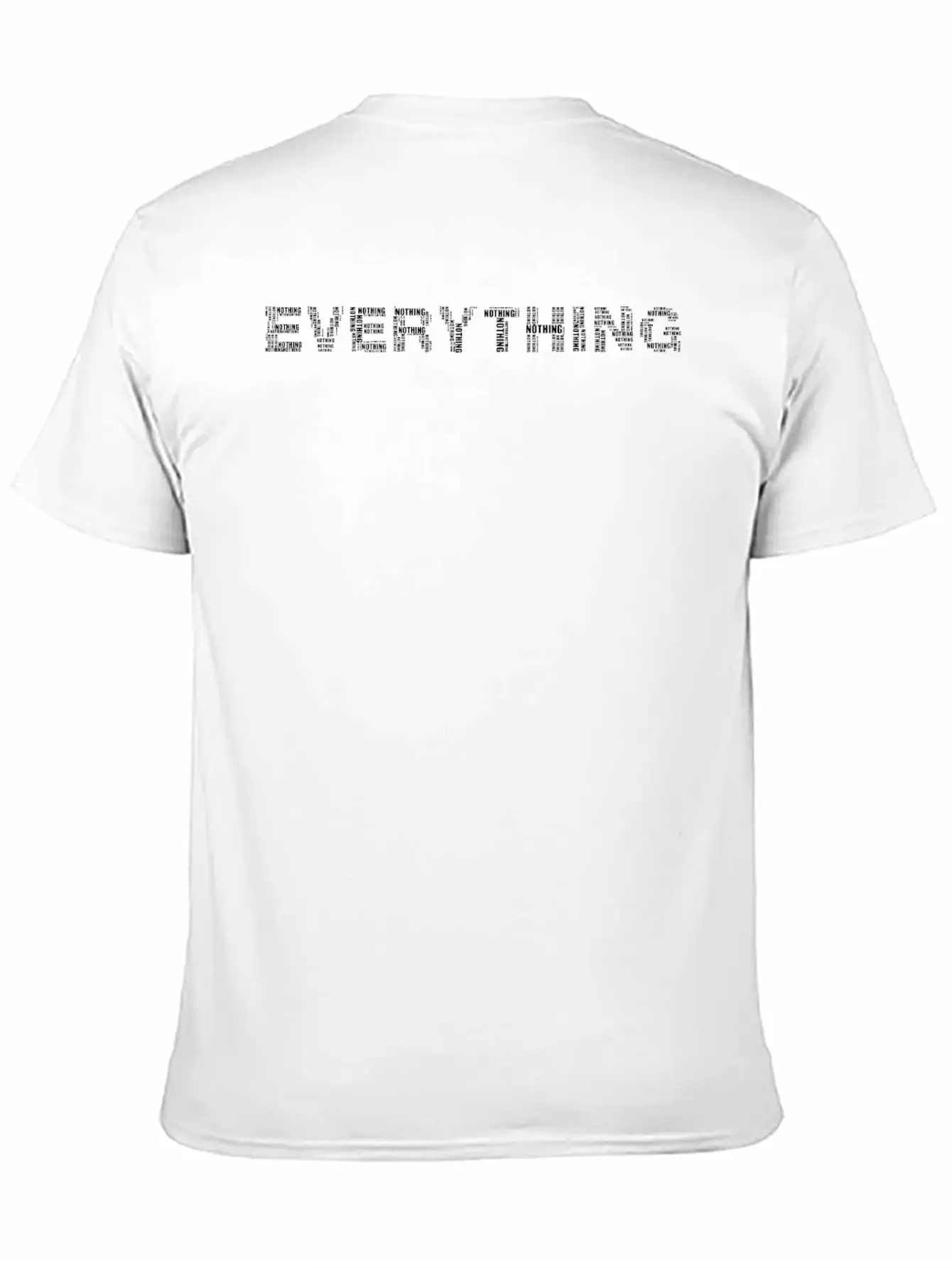 Not Everything Black Stylish Everyday T-Shirt – Unisex Basic Cotton Tee