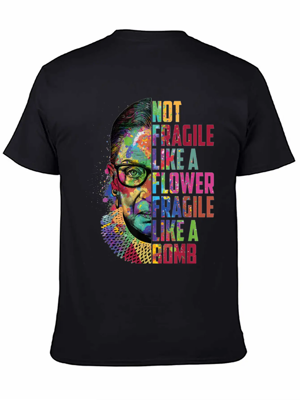 Not Fragile Like A Flower Fragile Like A Bomb Classic Cotton Tee – Unisex Comfort For Any Season