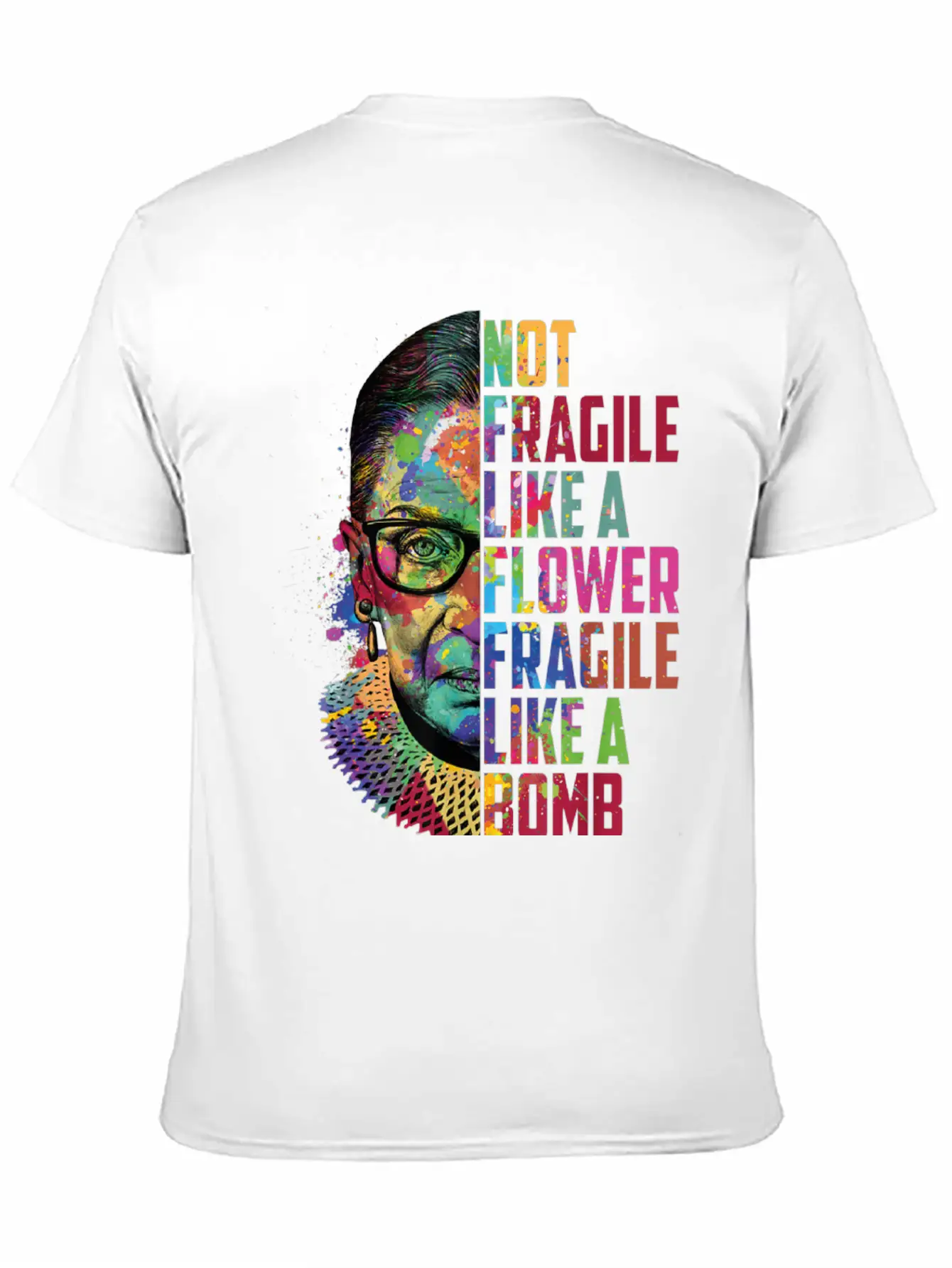 Not Fragile Like A Flower Fragile Like A Bomb Classic Cotton Tee – Unisex Comfort For Any Season