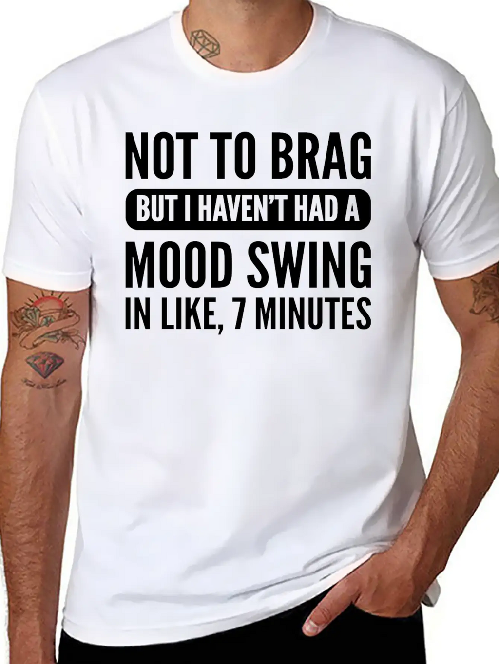 Not To Brag Unstable And Emotional Gift Essential Cotton Tee For Daily Outfits – Unisex Style