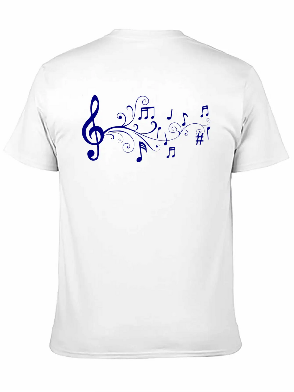 Notas Musicales Stylish Everyday T-Shirt – Unisex Basic Cotton Tee