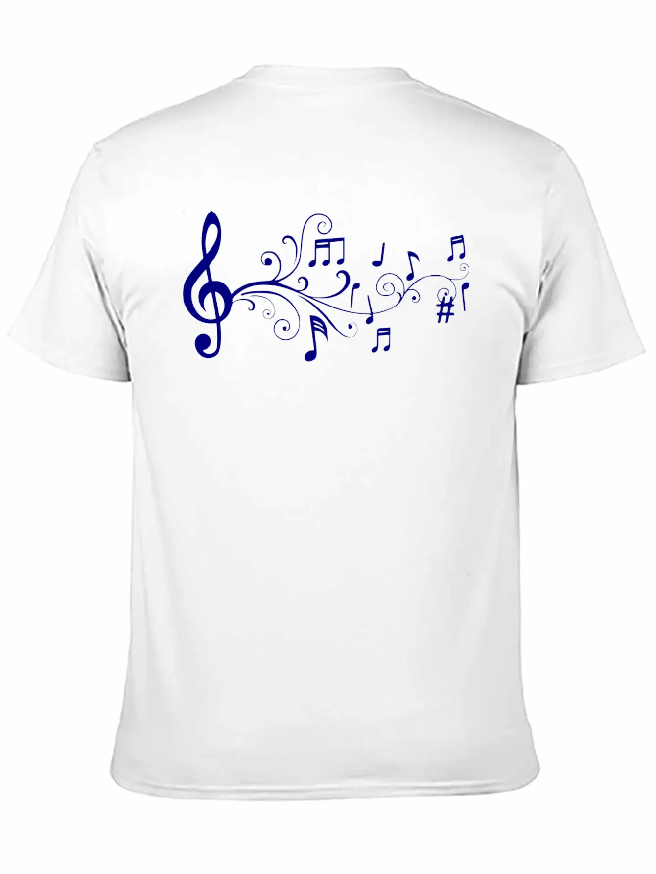 Notas Musicales Stylish Everyday T-Shirt – Unisex Basic Cotton Tee