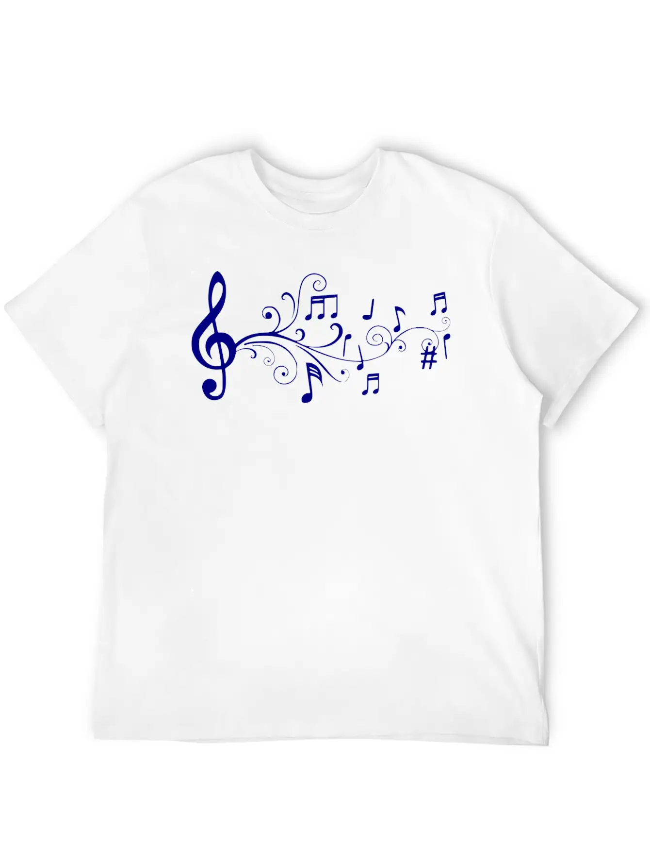 Notas Musicales Stylish Everyday T-Shirt – Unisex Basic Cotton Tee