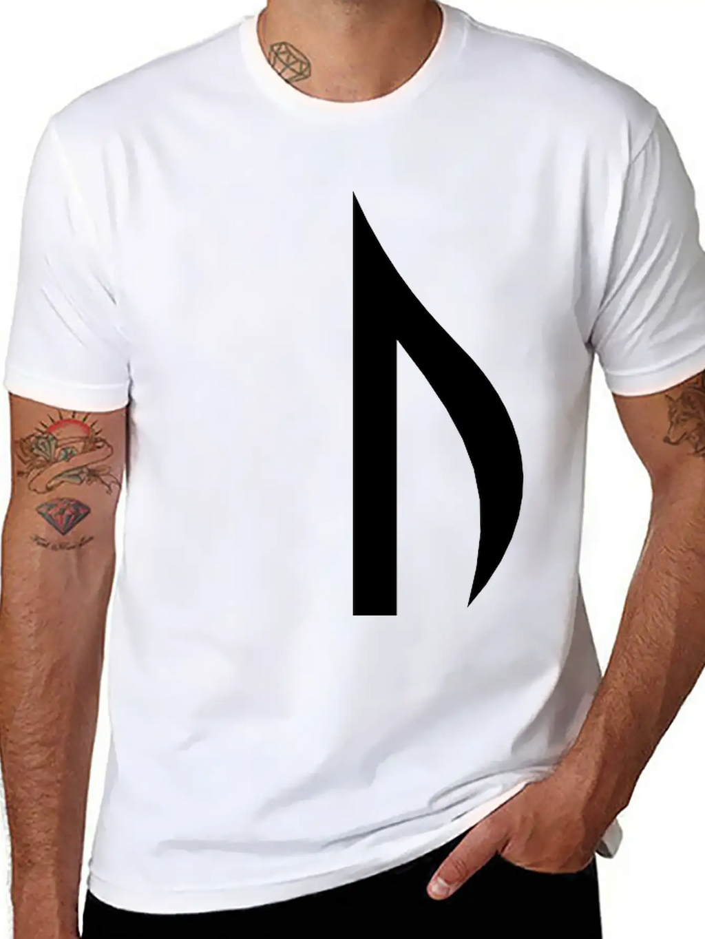 Note Unisex Casual T-Shirt – Clean Design For Daily Comfort