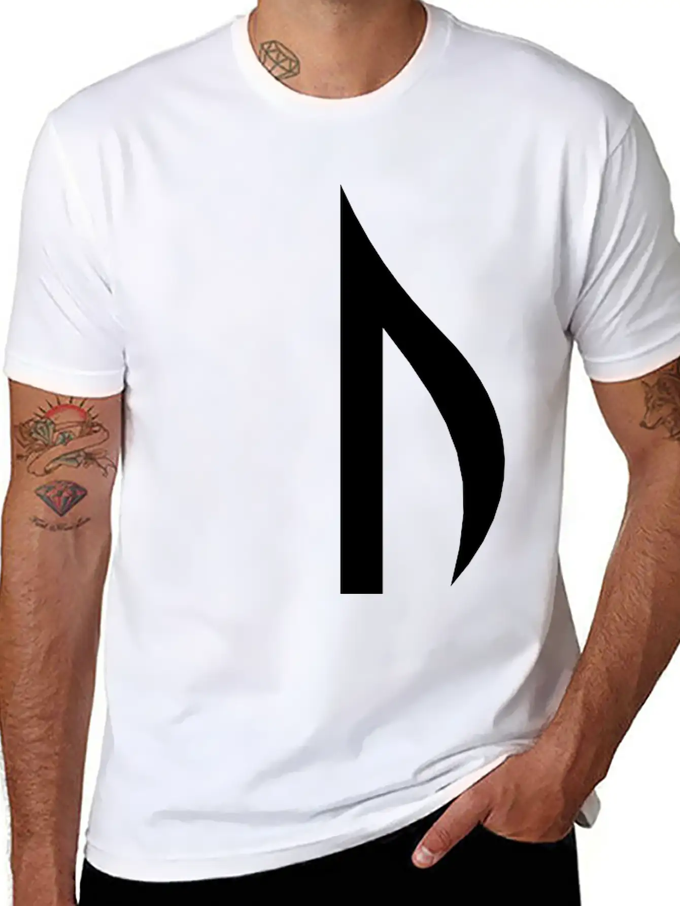 Note Unisex Casual T-Shirt – Clean Design For Daily Comfort