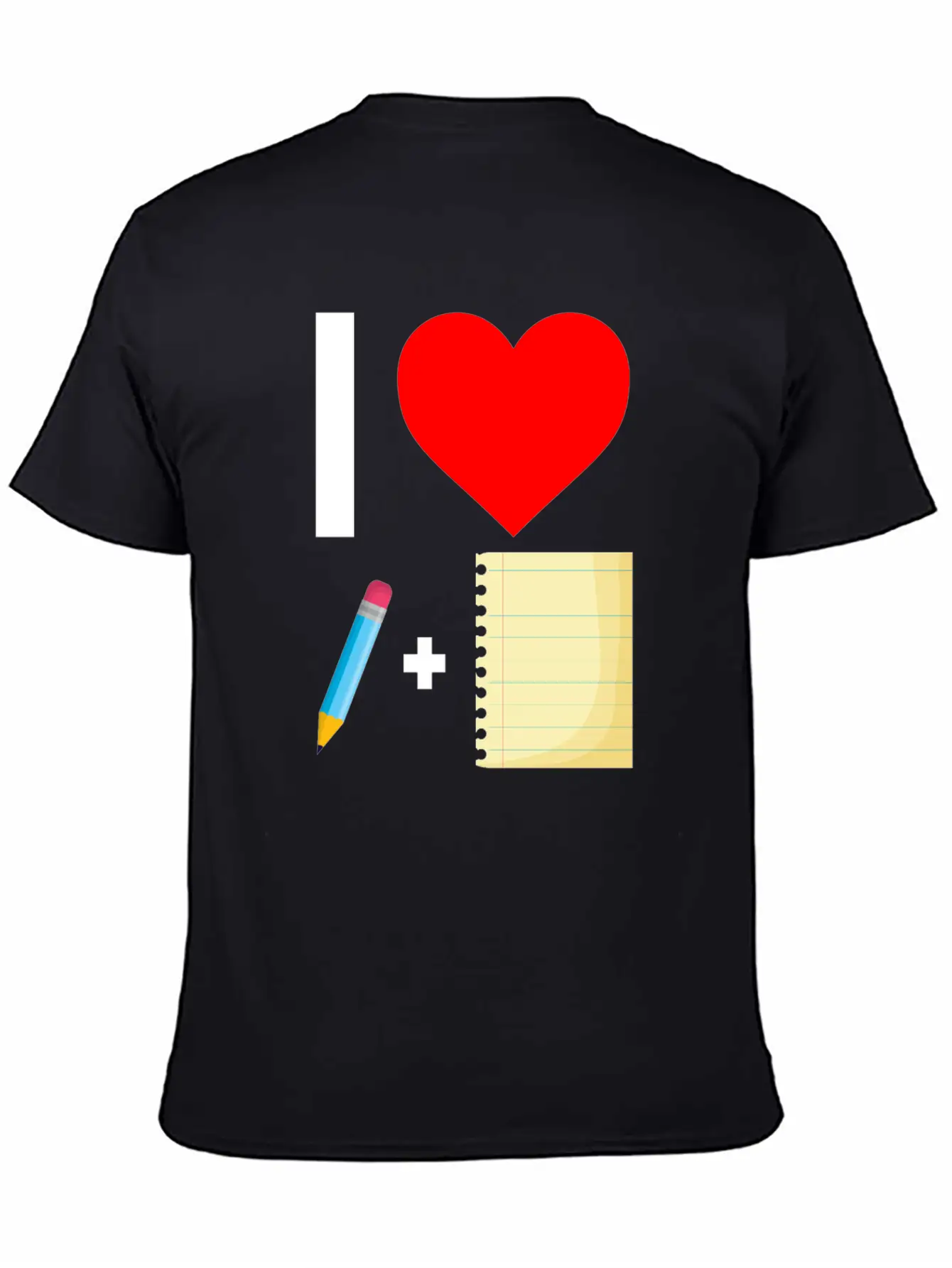 Notebook Write Author Basic Graphic T-Shirt – Daily Comfort In Soft Cotton