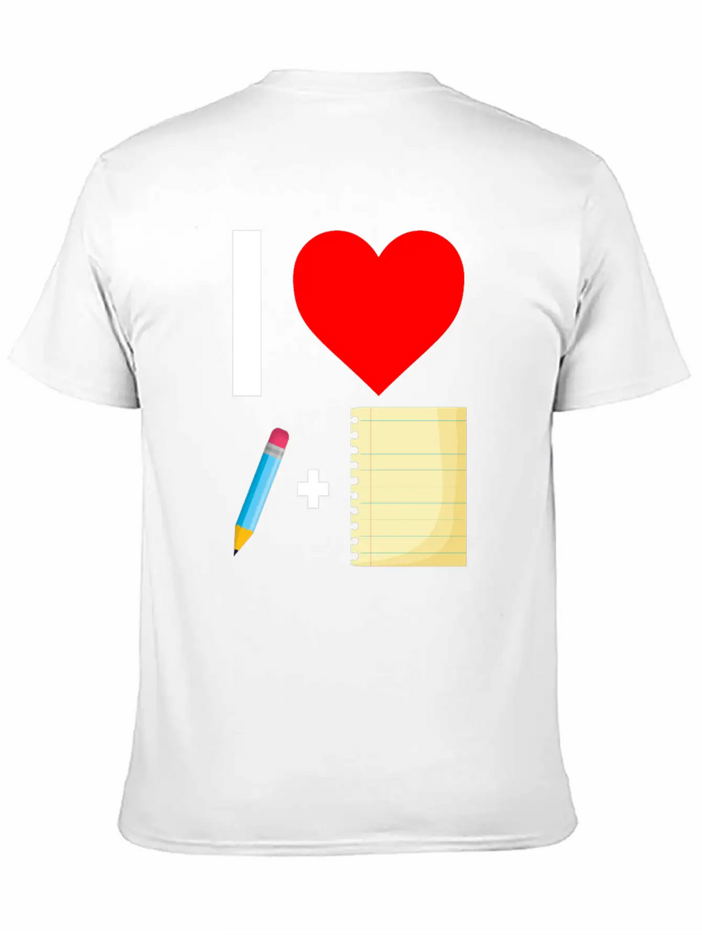 Notebook Write Author Basic Graphic T-Shirt – Daily Comfort In Soft Cotton