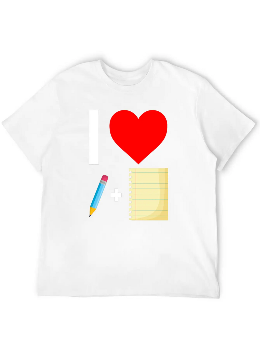 Notebook Write Author Basic Graphic T-Shirt – Daily Comfort In Soft Cotton