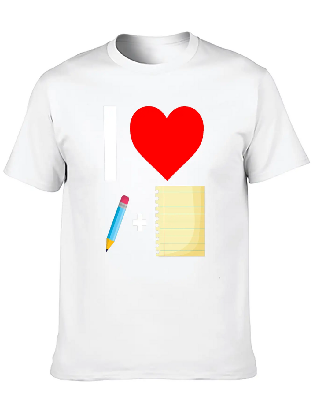 Notebook Write Author Basic Graphic T-Shirt – Daily Comfort In Soft Cotton