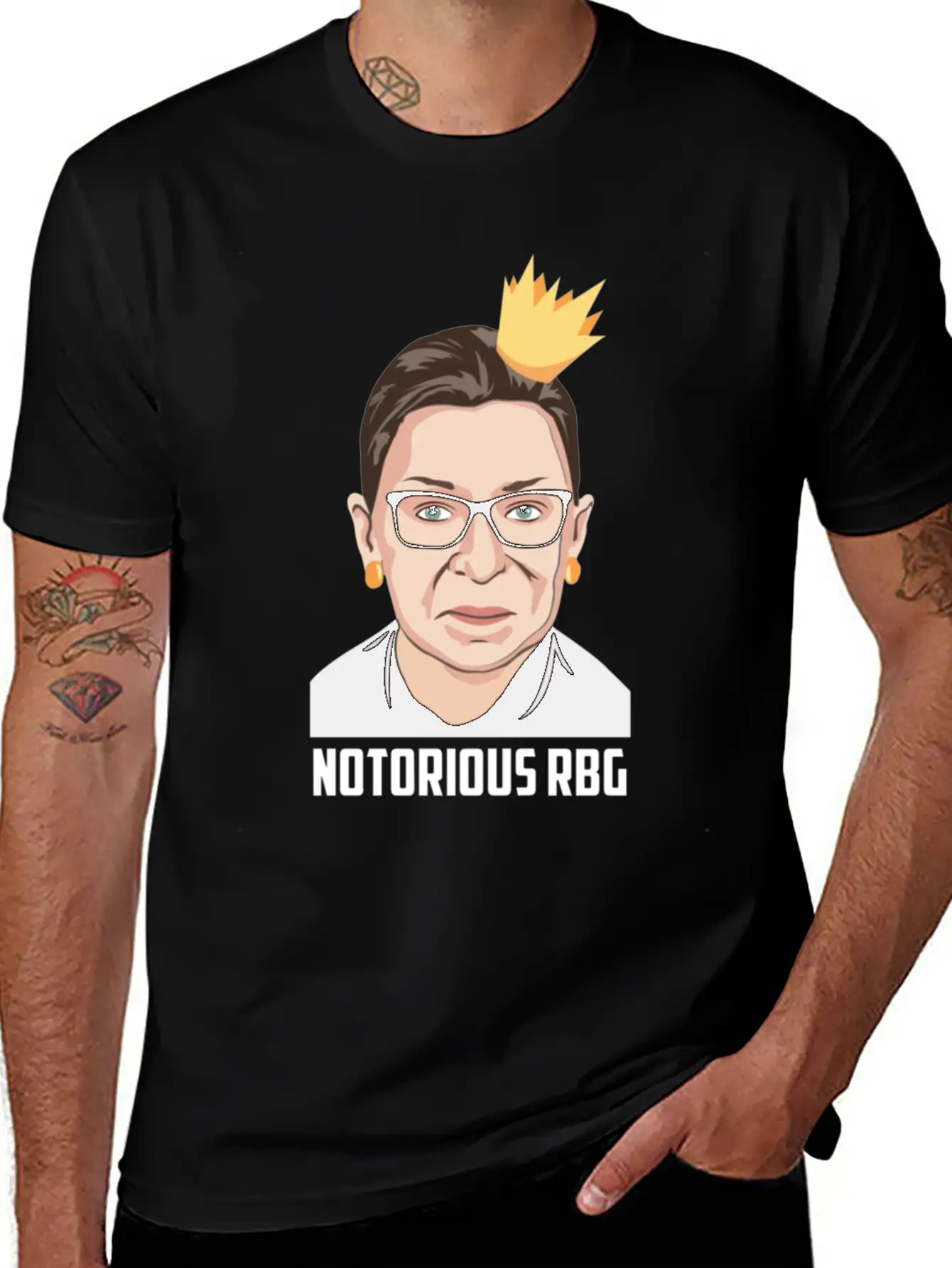 Notorious Rbg Shirt Ruth Bader Ginsburg Pullover Essential Cotton Tee For Daily Outfits – Unisex Style