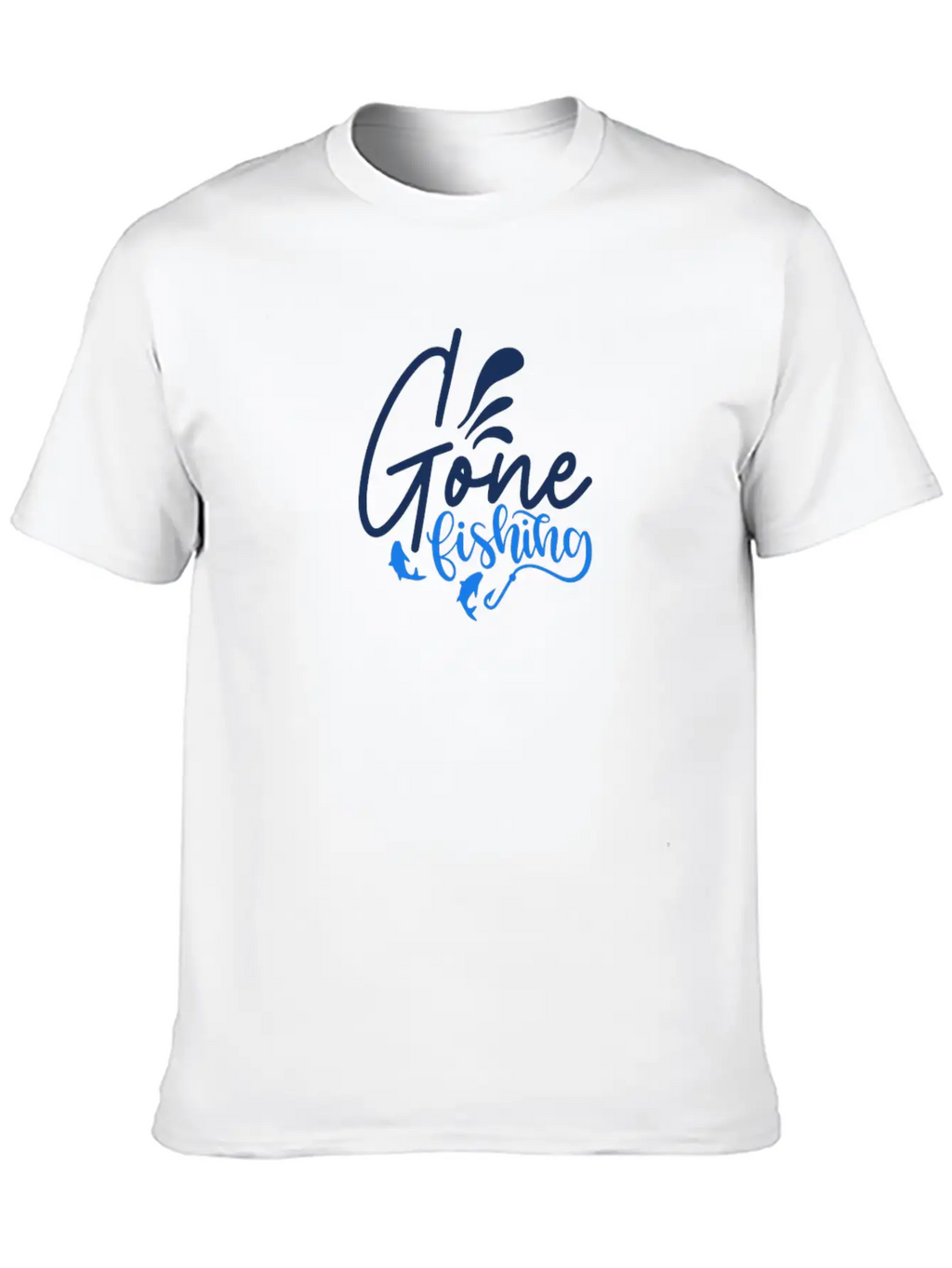 Novelty Fishing Gone Fishing Stylish Everyday T-Shirt – Unisex Basic Cotton Tee