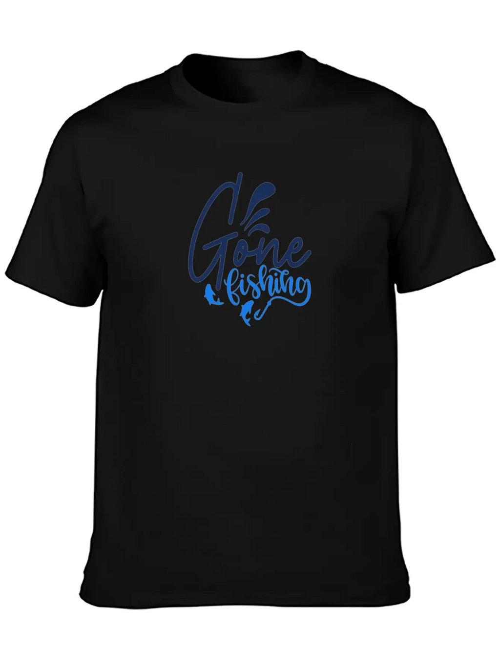Novelty Fishing Gone Fishing Stylish Everyday T-Shirt – Unisex Basic Cotton Tee