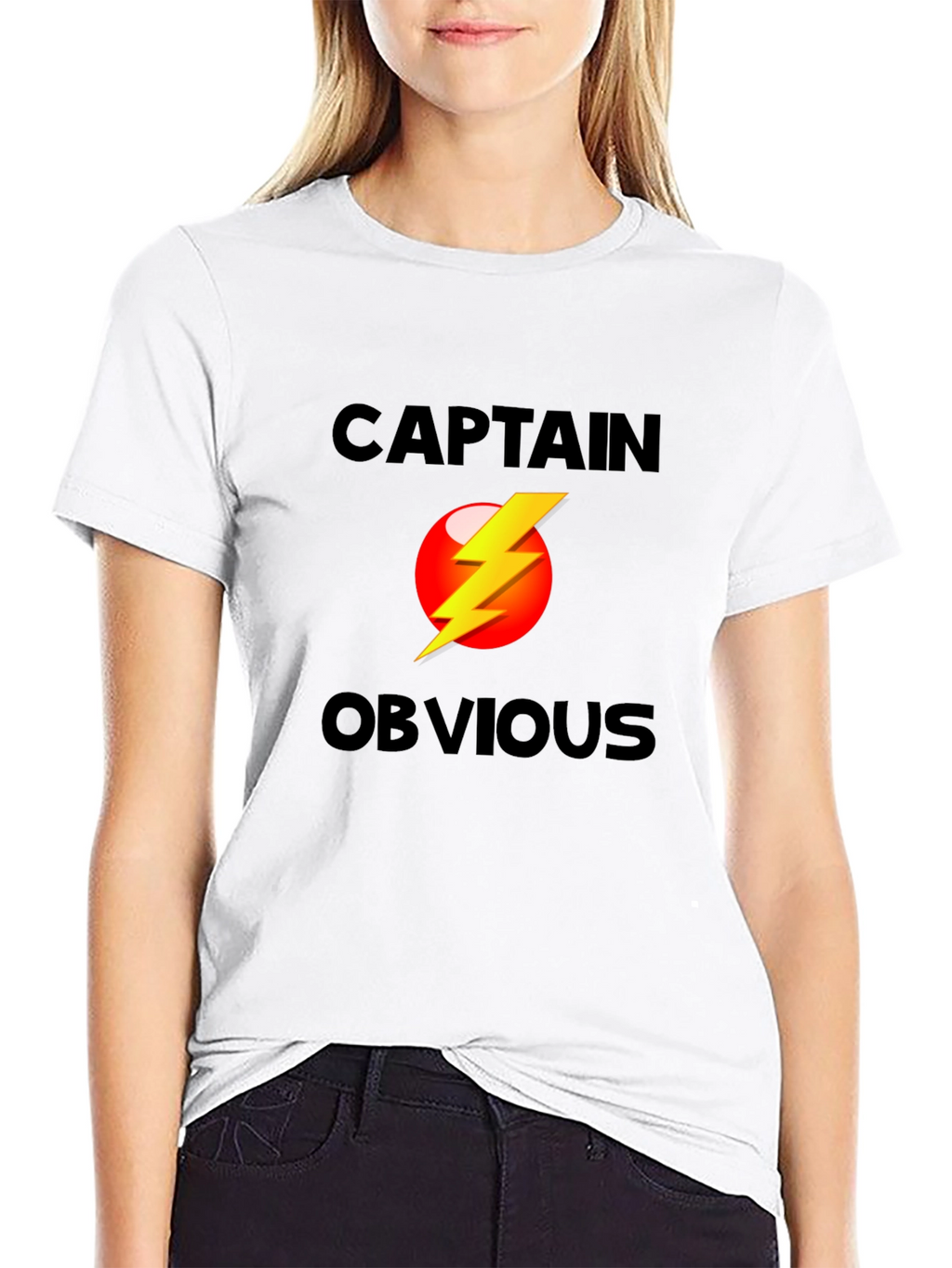 Captain Obvious T-Shirt - Funny Graphic Tee