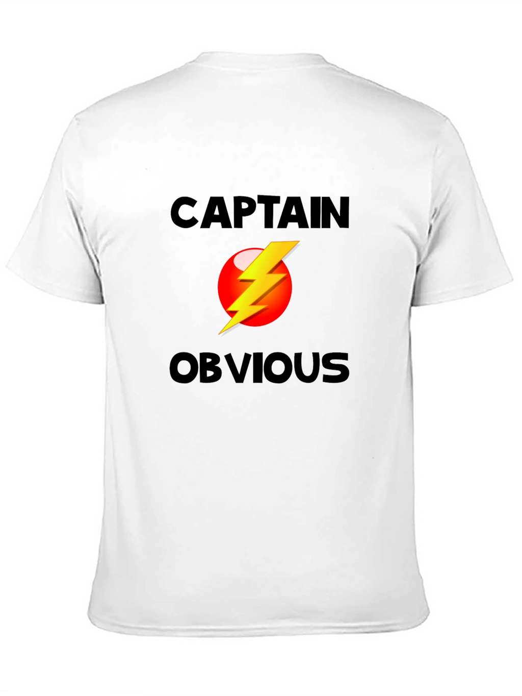 Captain Obvious T-Shirt - Funny Graphic Tee
