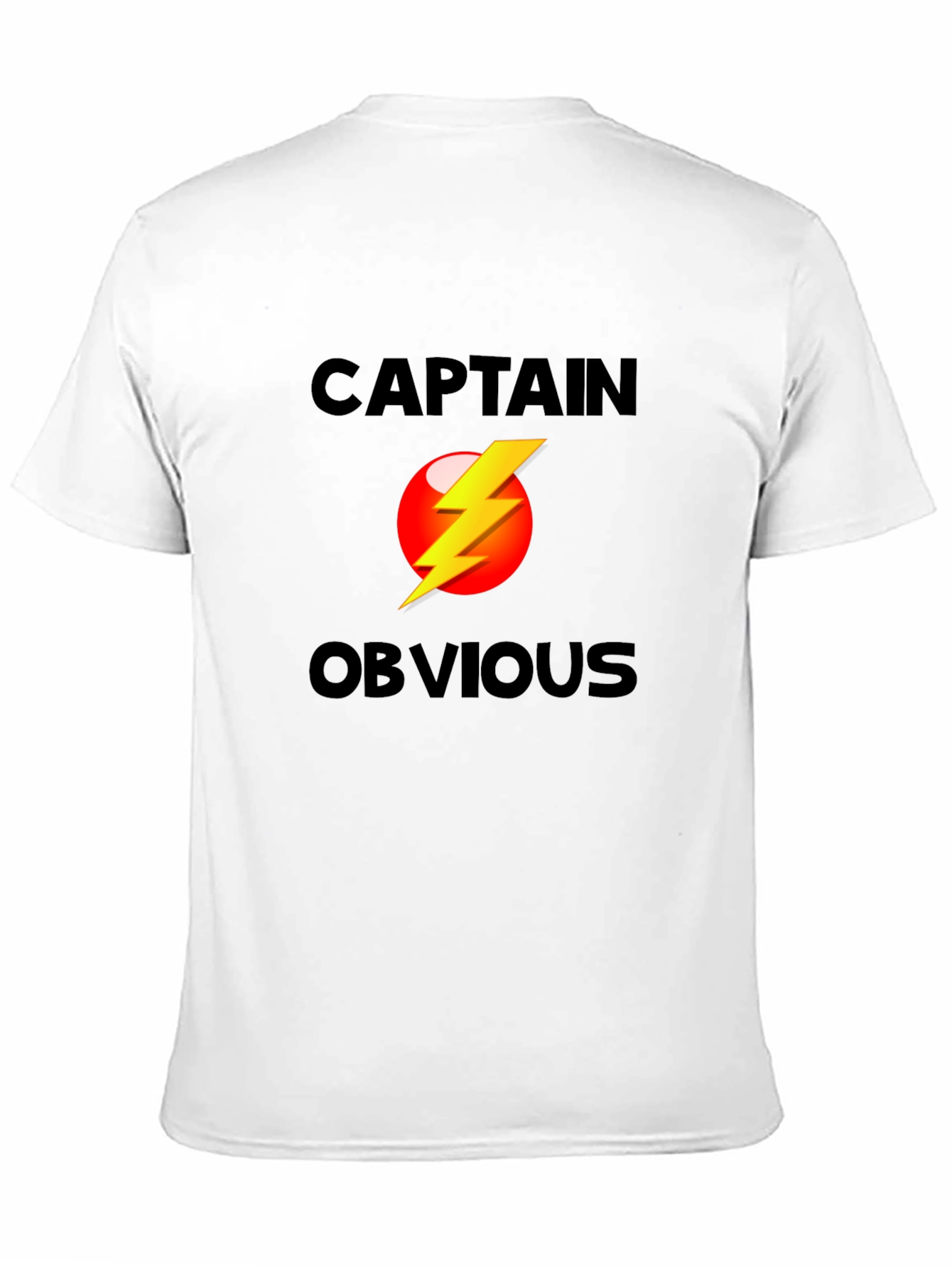 Captain Obvious T-Shirt - Funny Graphic Tee