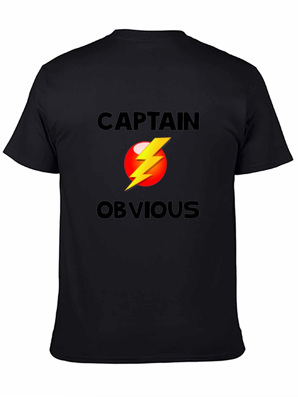 Captain Obvious T-Shirt - Funny Graphic Tee