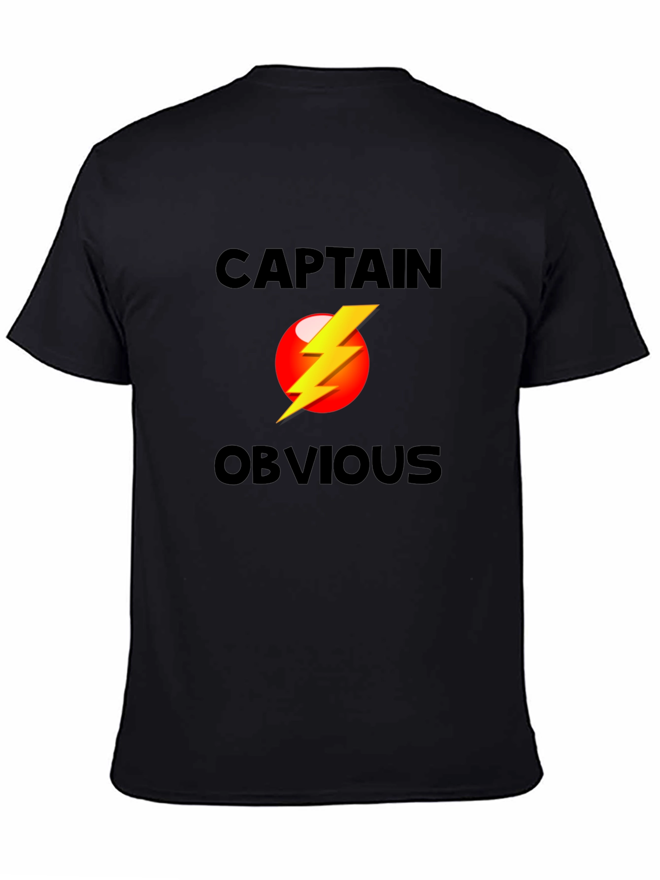Captain Obvious T-Shirt - Funny Graphic Tee